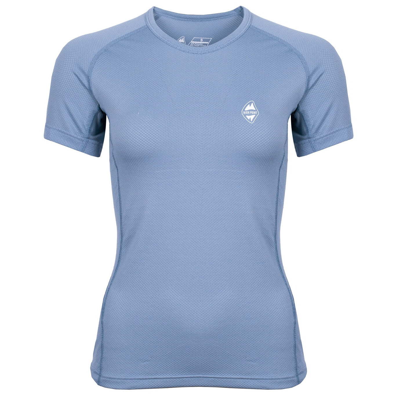 Dámské funkční triko High Point Code 2.0 SS lady 2024 Velikost: L / Barva: světle modrá