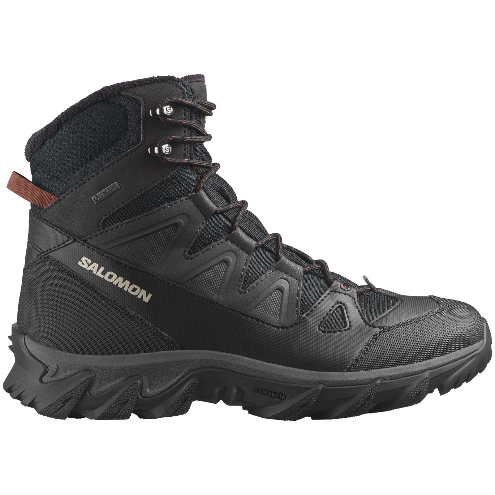 Pánské boty Salomon Outsnow Gore-Tex Velikost bot (EU): 44 2/3 / Barva: černá