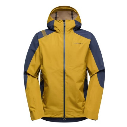 Pánská bunda La Sportiva Crossridge Evo Shell Jkt M Velikost: L / Barva: žlutá/modrá