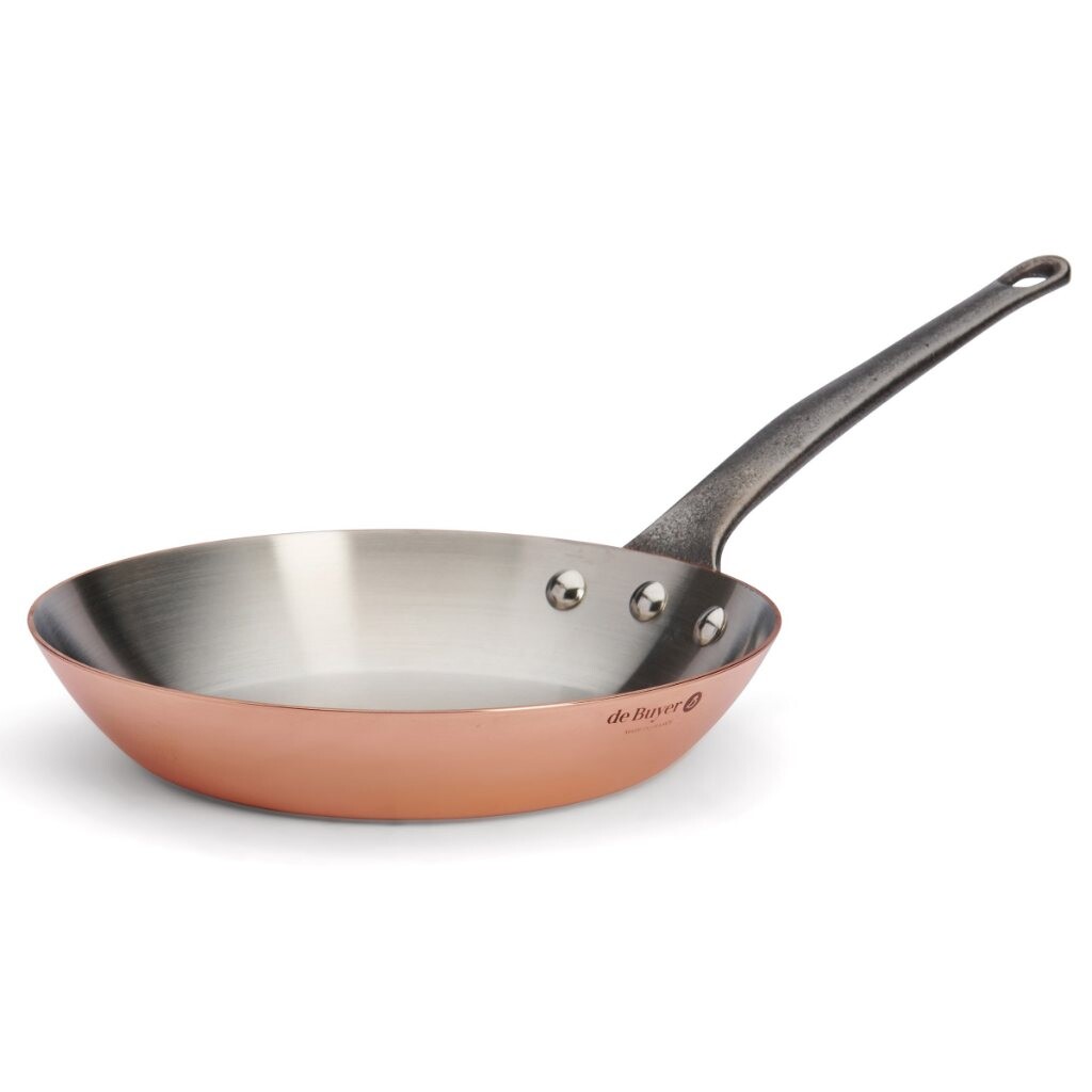 Pánev na smažení PRIMA MATERA 24 cm, měď, de Buyer