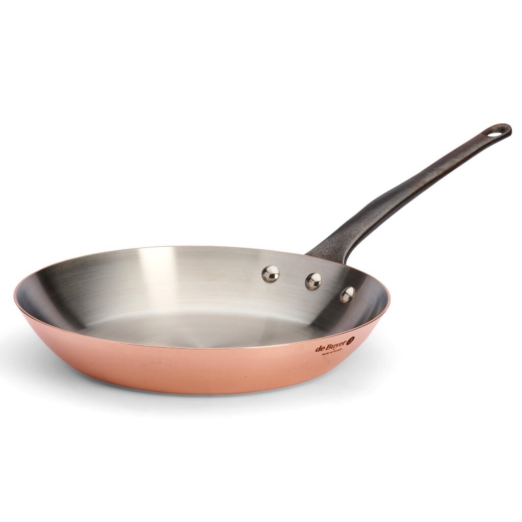 Pánev na smažení PRIMA MATERA 28 cm, měď, de Buyer
