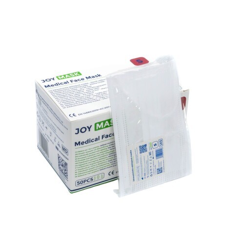Joy Mask Rouška vel.S/M bílá 50ks