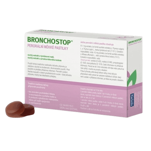 BRONCHOSTOP perorální měkká pastilka 20