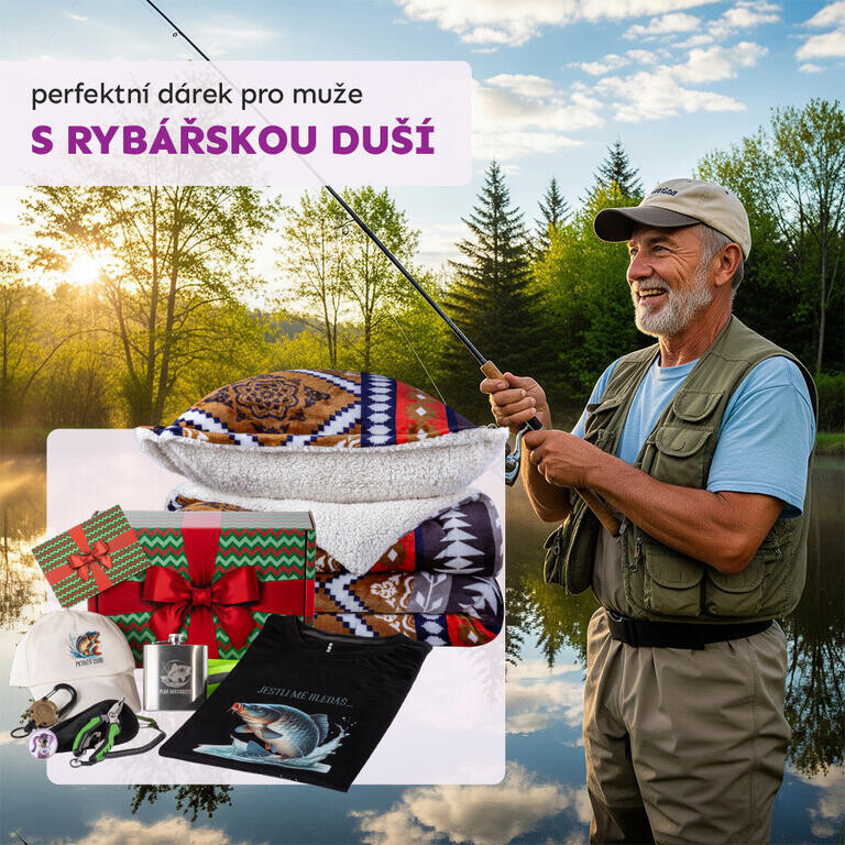 Dárkové balíčky PRO RYBÁŘE