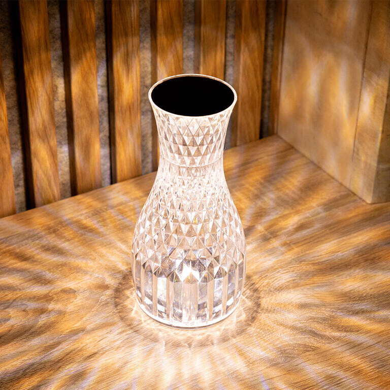 Ozdobná LED lampa KRYSTAL