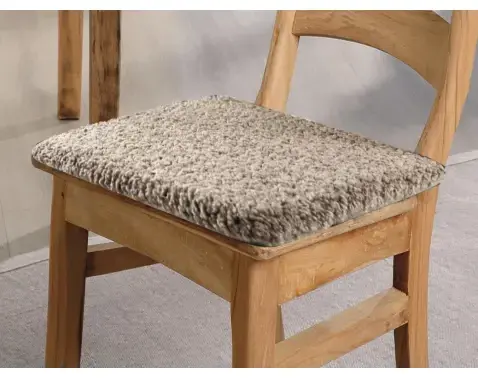 Podsedák na židle Teddy 40x40 cm, taupe