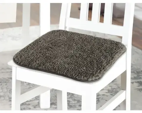 Podsedák na židle Rabbit Teddy 38x38 cm, antracitový