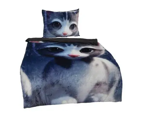 Dětské povlečení Cashmere Touch, motiv kotě