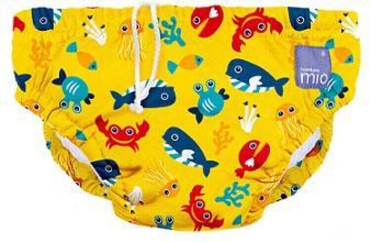 BAMBINO MIO Plavky kojenecké Deep Sea Yellow vel. L (9-12 kg)