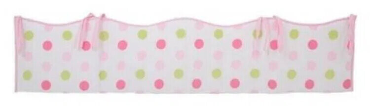 SILVERCLOUD Mantinel do postýlky Love Colour Růžový 7921