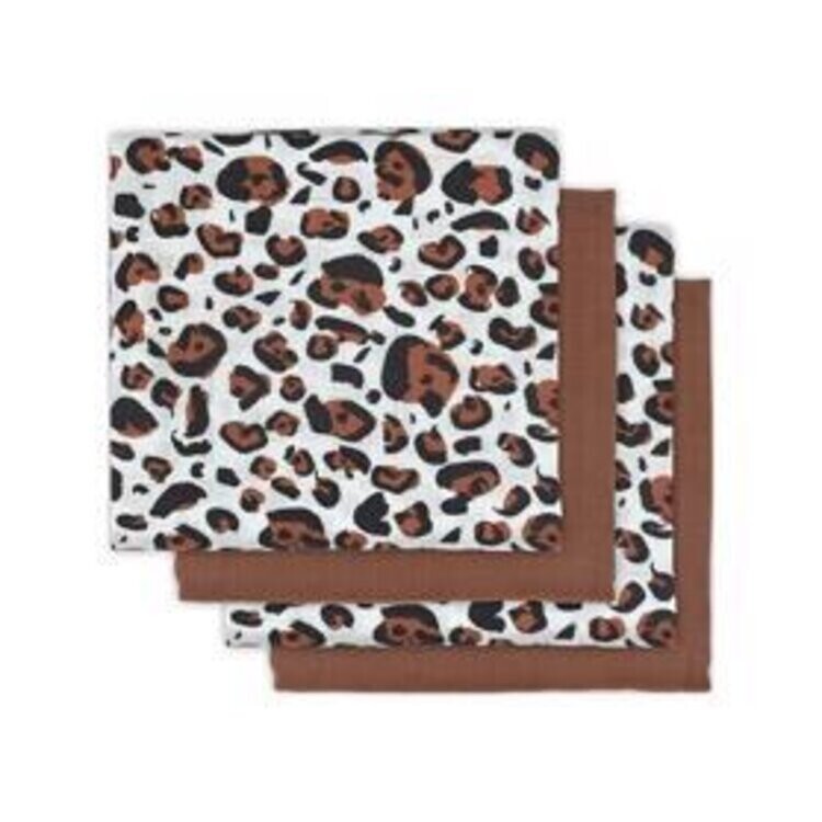 JOLLEIN Plena 70x70 cm (4 ks) Leopard natural