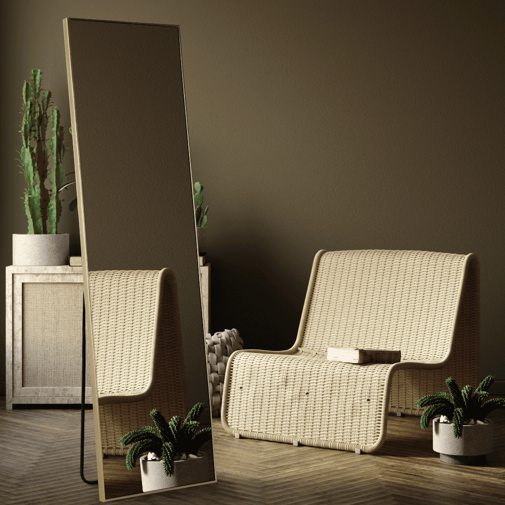 Stojanové zrcadlo LUSET NEW Tempo Kondela