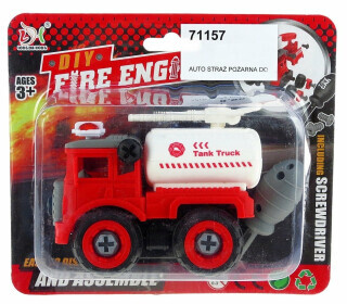 Hasičský vůz na šroubování