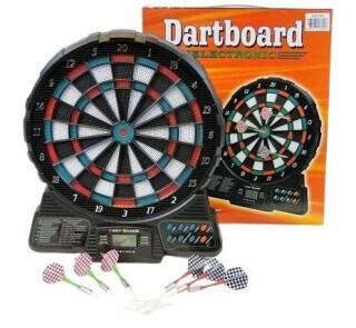 Elektronický terč na šipky s LCD displejem – 18 her