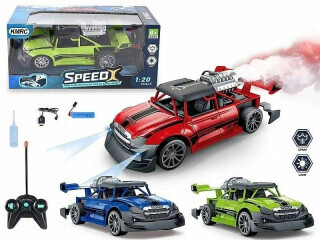 RC auto 1:20 s efektem páry a světly