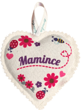 Levandulové vonné srdíčko, mix motivů