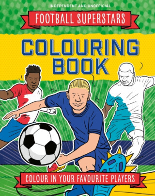 Football Superstars Colouring Book - Simon Mugford