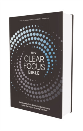 NIrV, Clear Focus Bible, Hardcover, Charcoal/Blue - Zondervan