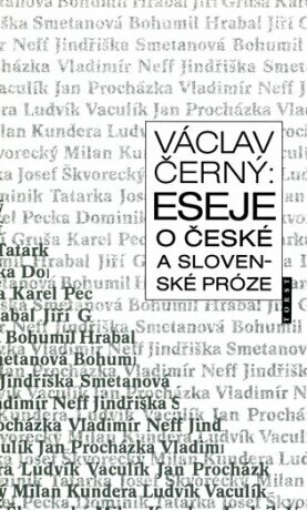 Eseje o české a slovenské próze - Černý Václav - e-kniha