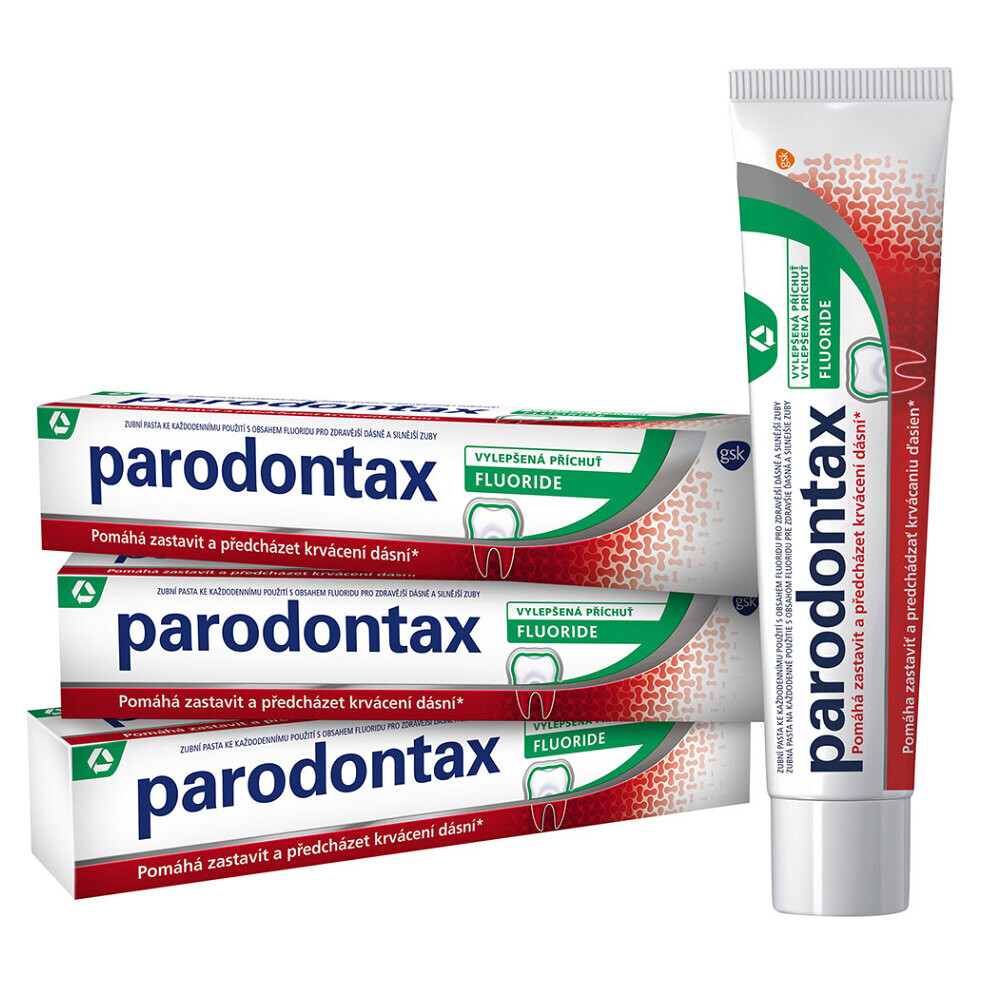 PARODONTAX Fluoride Zubní pasta 3 x 75 ml, poškozený obal