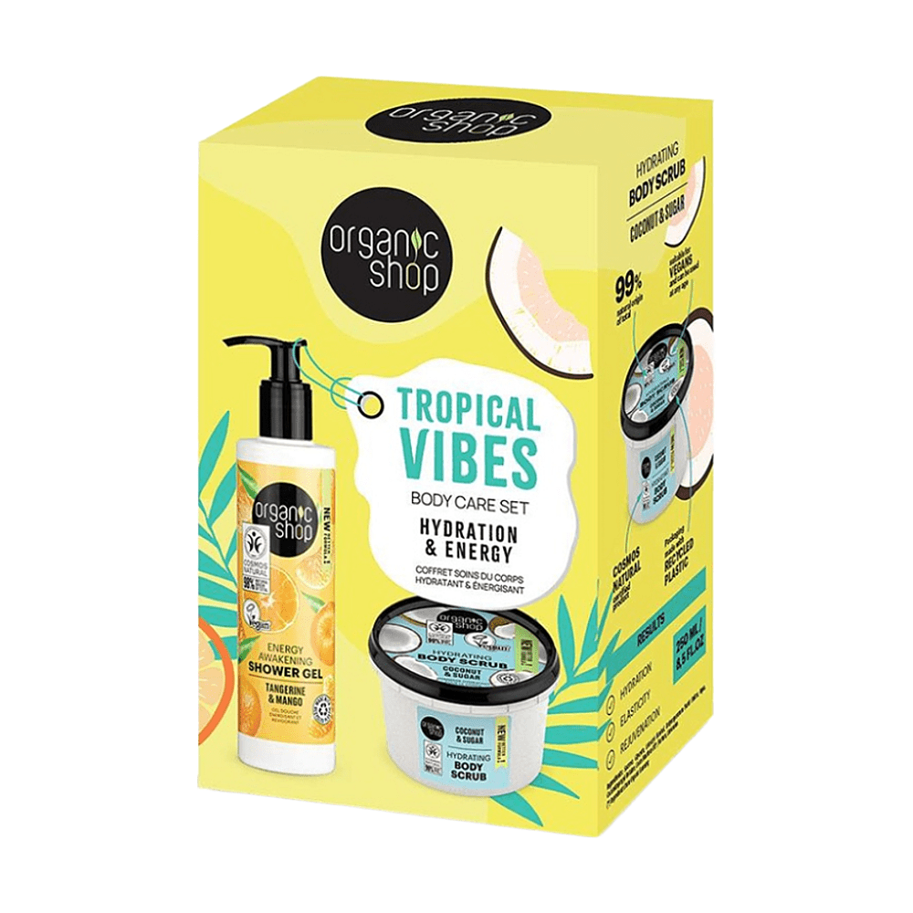 ORGANIC SHOP Tropical vibes Dárkové balení Sada péče o tělo