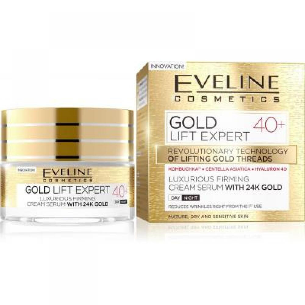 EVELINE Gold Lift Expert denní a noční krém 40+ 50 ml, poškozený obal