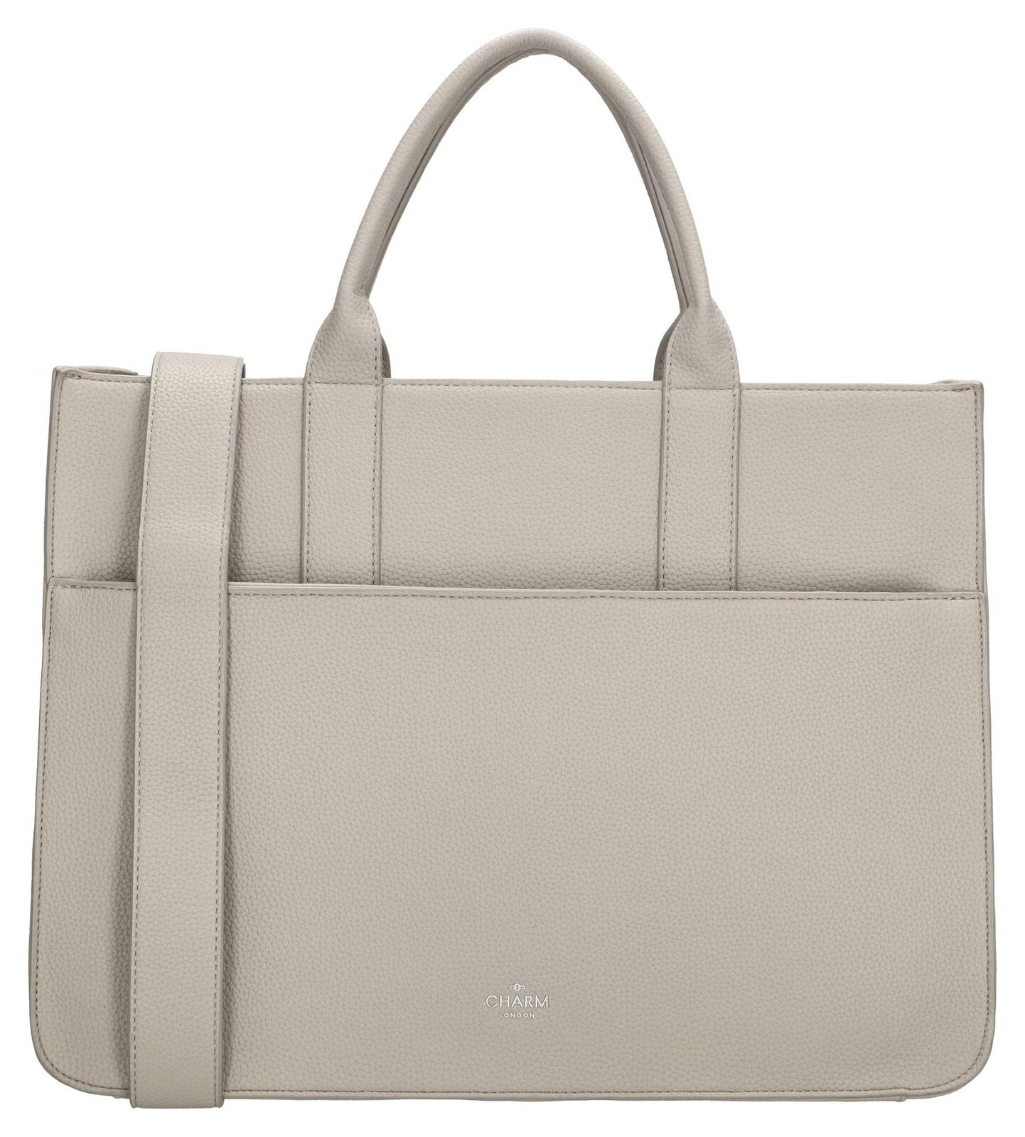 Taška na notebook Charm London Princeton W00383 Light grey