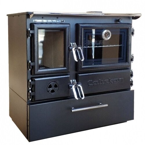 CALISKAN sporák na tuhá paliva GURMET box - pravý (II. Jakost)