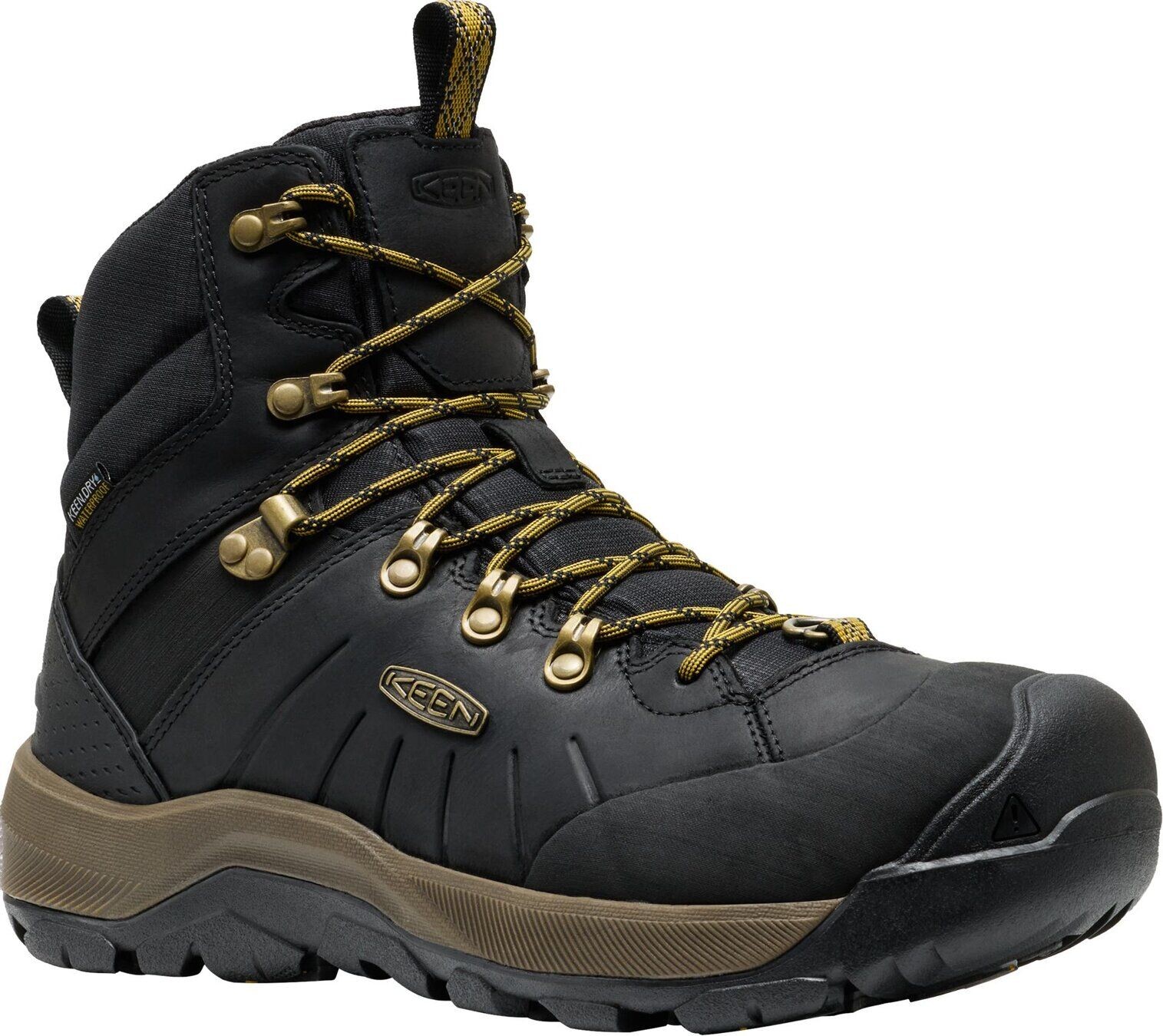 Keen REVEL IV MID POLAR MEN black/lemon curry Velikost: 43