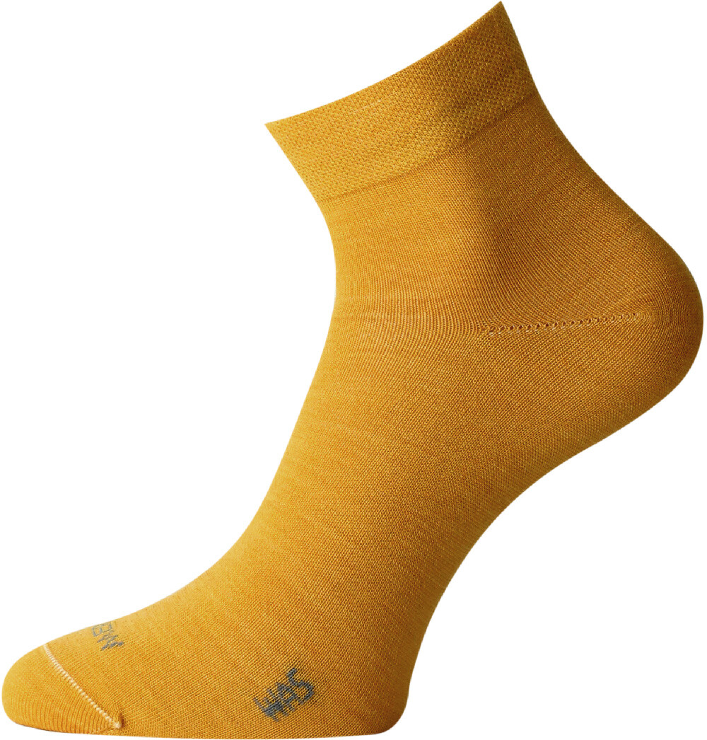 Lasting merino ponožky WAS 208 hořčicové Velikost: L