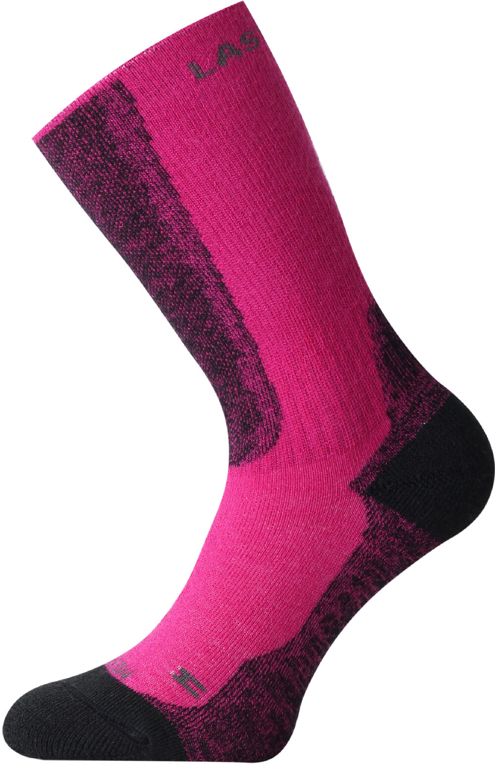 Lasting merino ponožky WSM 408 růžové Velikost: L