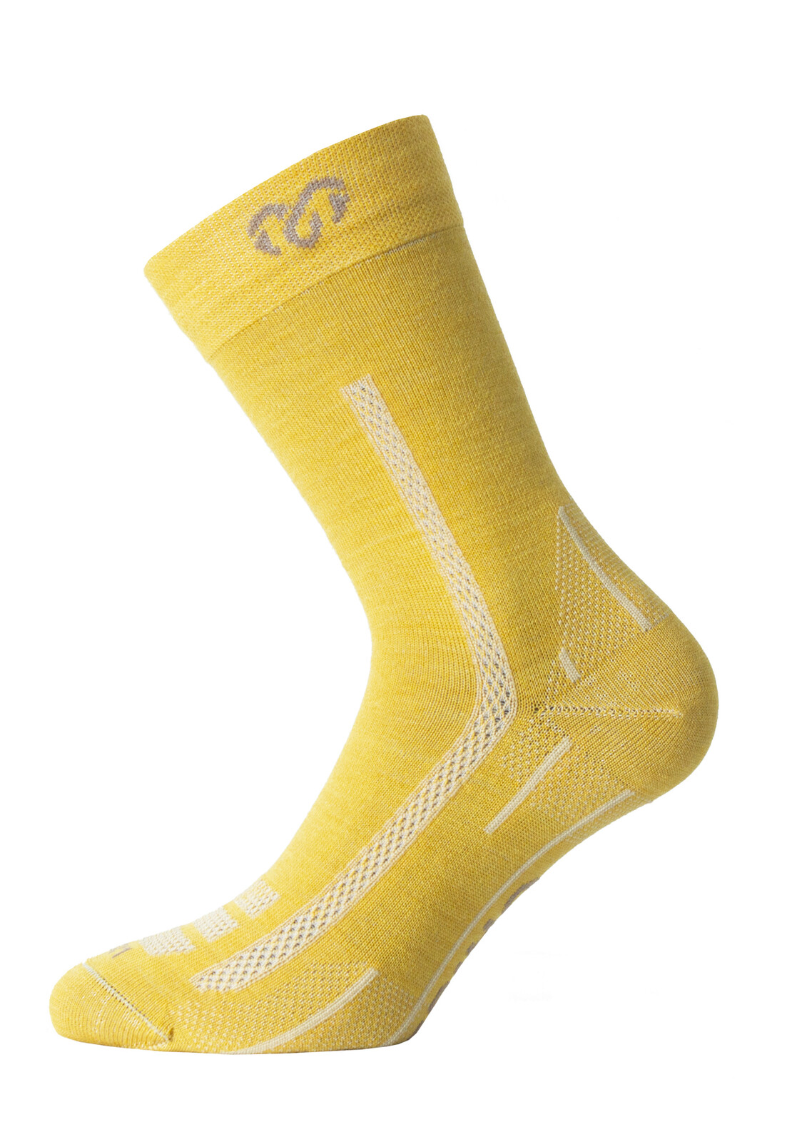 Lasting merino ponožky WLS 208 hořčicová Velikost: L