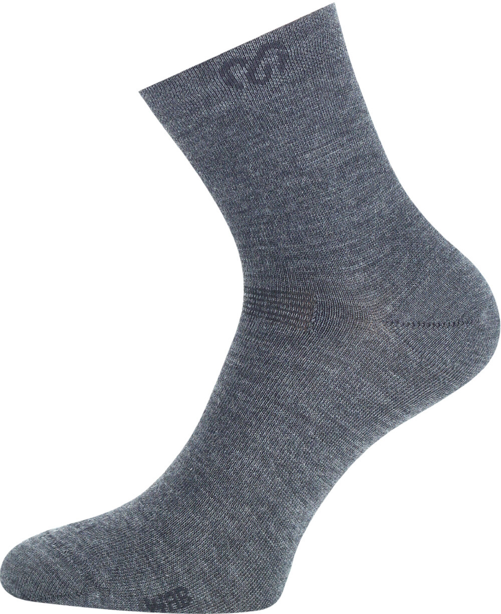 Lasting merino ponožky WAB 816 šedé Velikost: L
