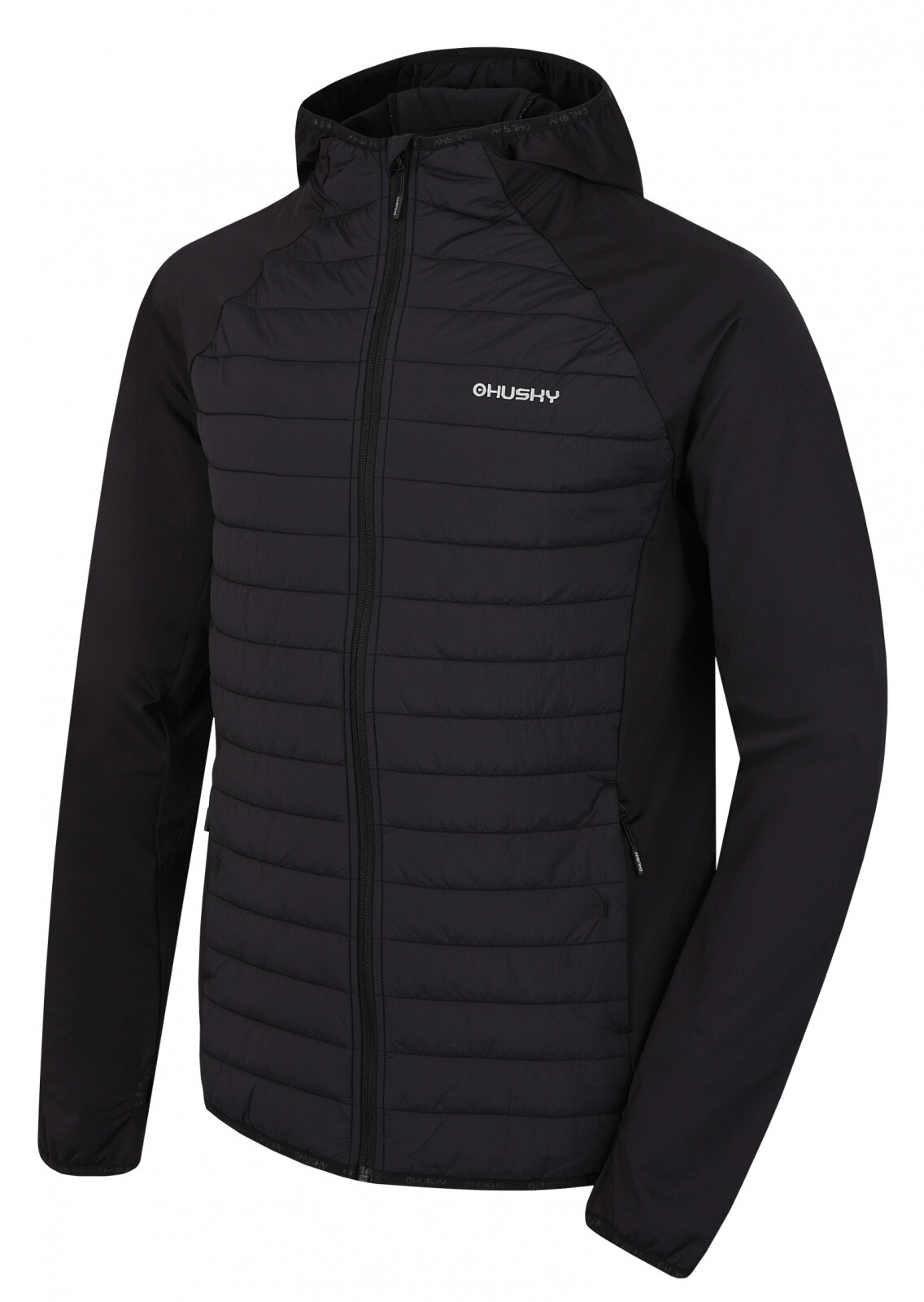 Husky Pánská hybrid mikina Arya M black Velikost: L