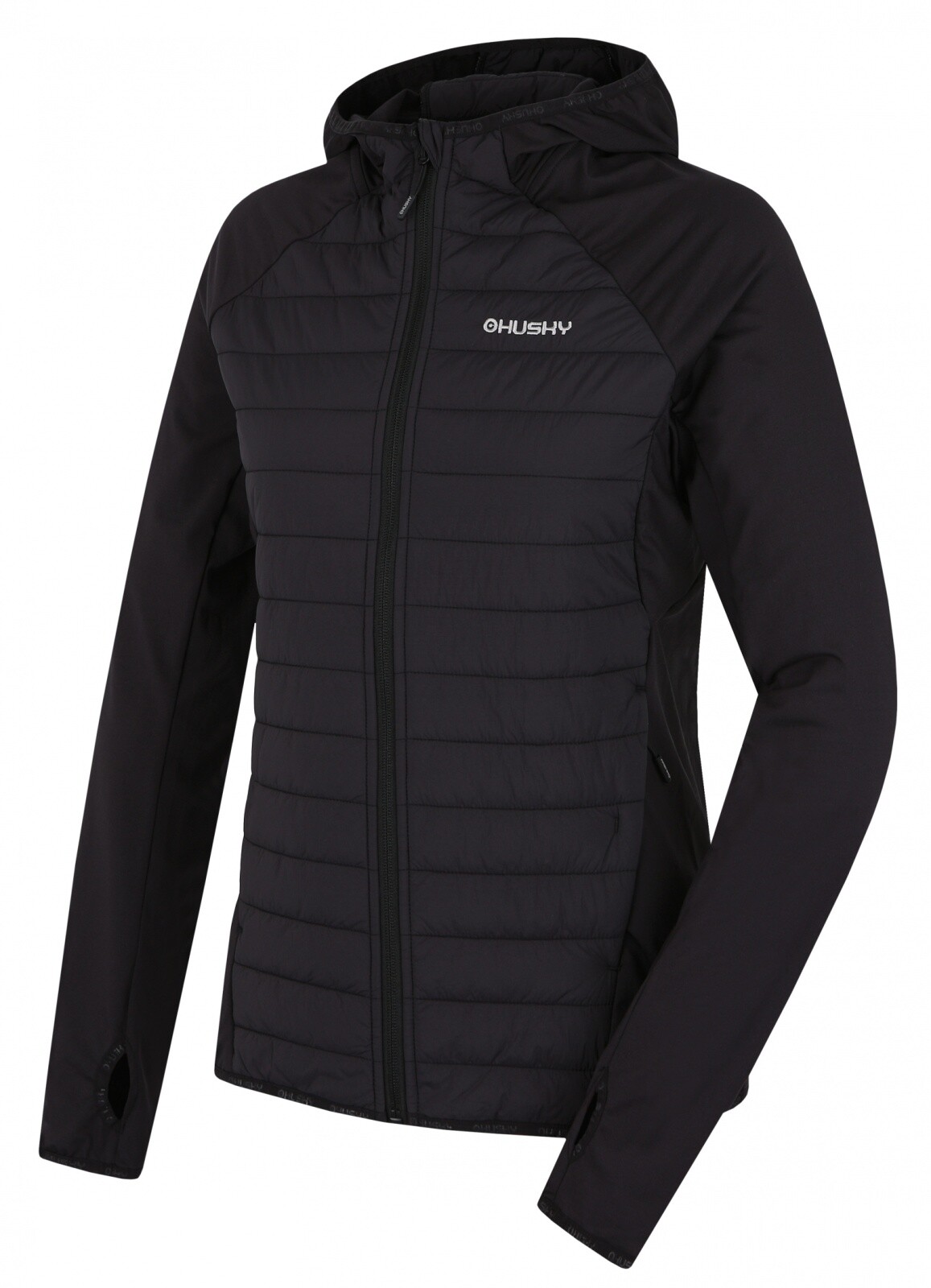 Husky Dámská hybrid mikina Arya L black Velikost: L