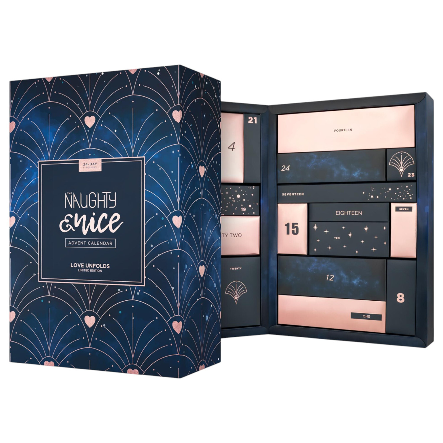 Naughty & Nice - adventní kalendář (24 dílků)