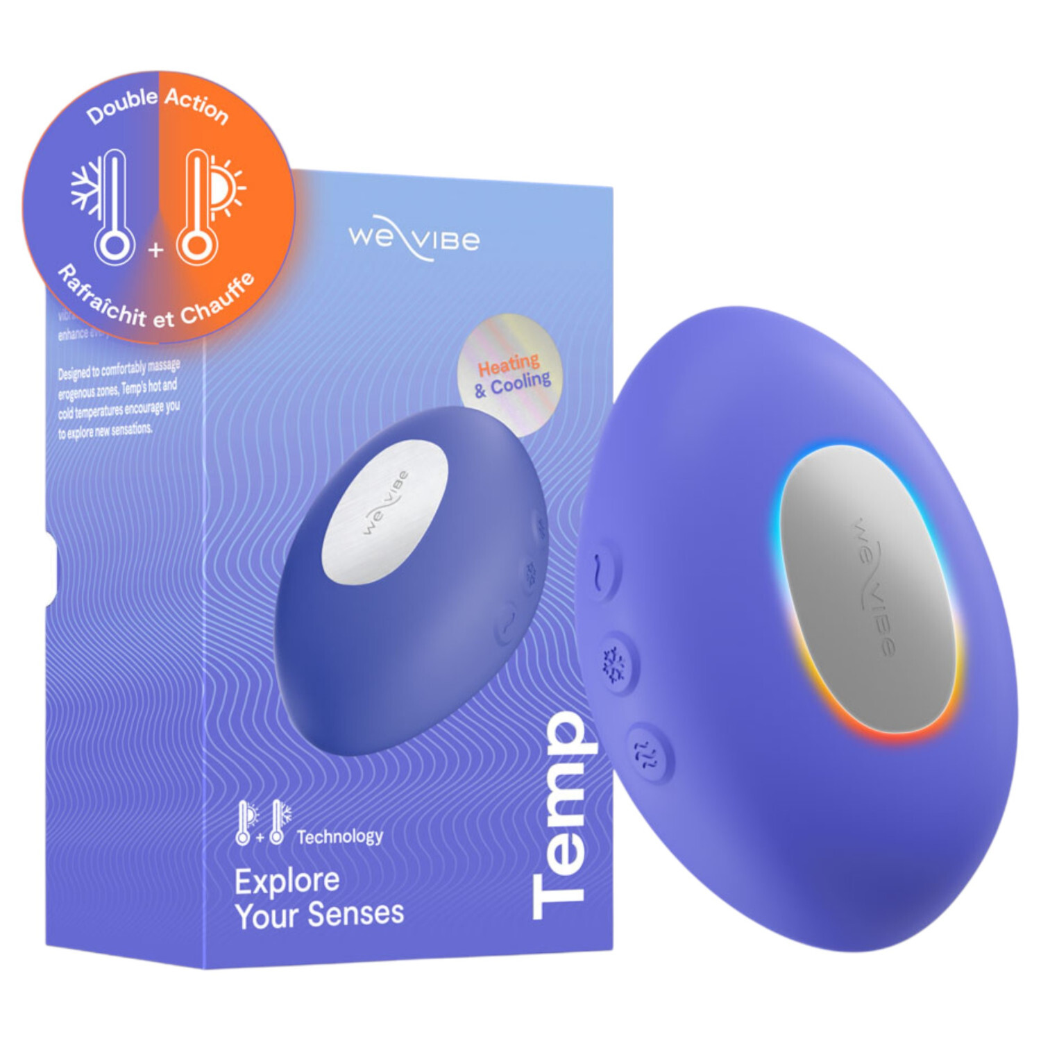 We-Vibe Temp - klitorální stimulátor (fialový)