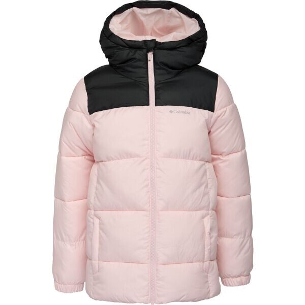 Columbia PUFFECT™ HOODED JACKET Dětská zimní bunda, růžová, velikost