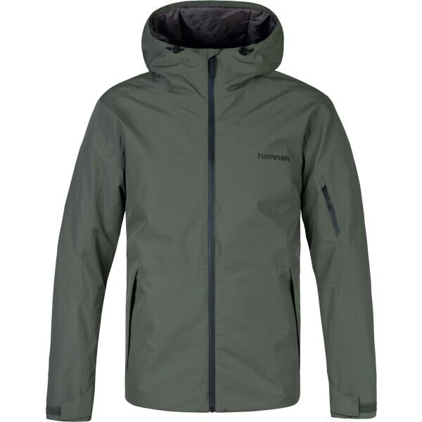Hannah FALON Pánská lyžařská bunda, khaki, velikost