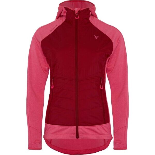 SILVINI DIVERA Dámská zateplená mikina, vínová, velikost