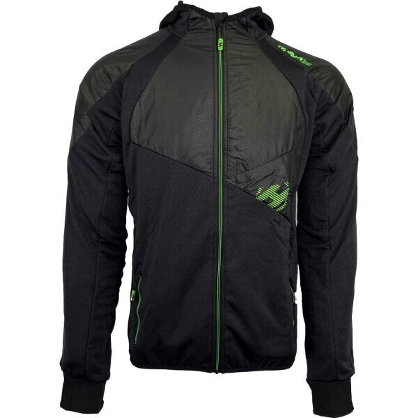 HAVEN POLARTIS HOODIE HMS Cyklo mikina, černá, velikost XXL