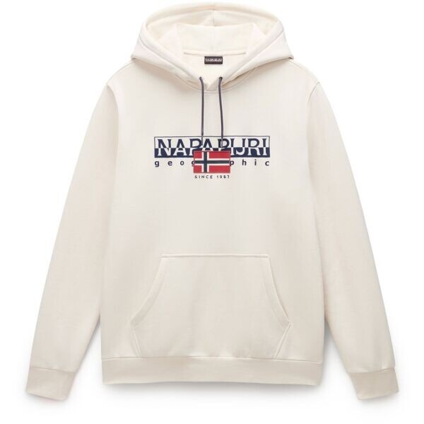 Napapijri B-AYLMER Pánská mikina, bílá, velikost