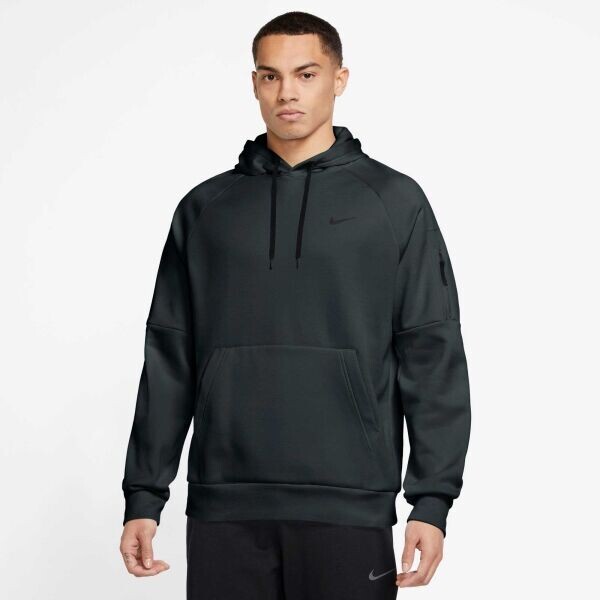 Nike THERMA-FIT Pánská mikina, tmavě šedá, velikost XXL