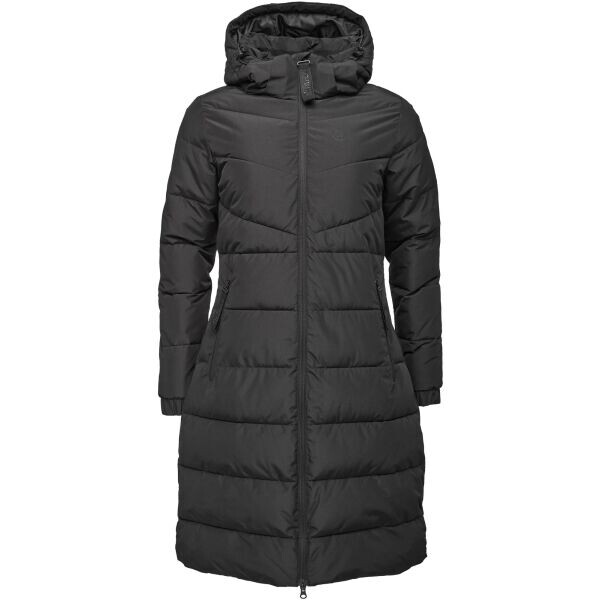 Willard BLOFA Dámský prošívaný kabát, černá, velikost