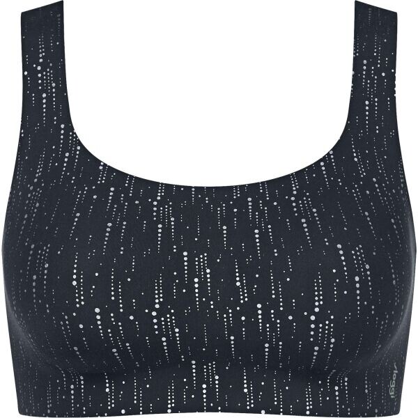 SLOGGI ZERO FEEL 2.0 FESTIVE TOP Dámská podprsenka, černá, velikost