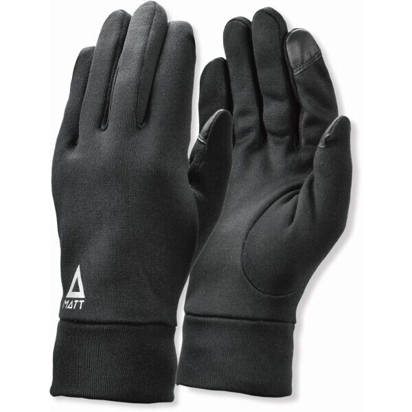 Matt WARMSTRETCH GLOVES Univerzální sportovní rukavice, černá, velikost
