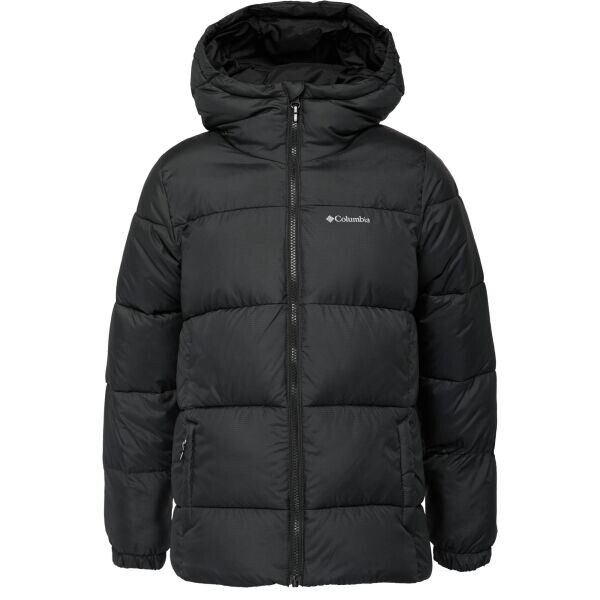 Columbia PUFFECT™ HOODED JACKET Dětská zimní bunda, černá, velikost