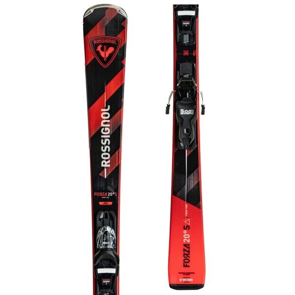 Rossignol FORZA 20 S XPRESS + XPRESS 10 GW Unisex sjezdové lyže, černá, velikost