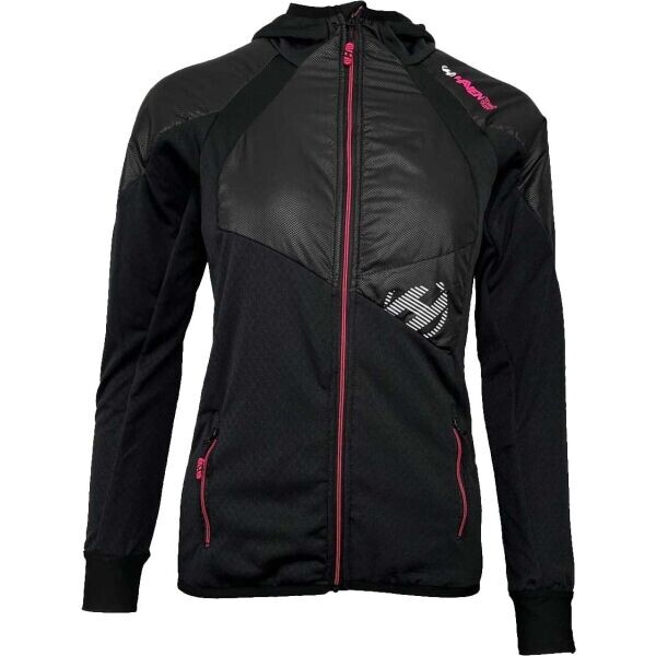 HAVEN POLARTIS HOODIE WMS Cyklo mikina, černá, velikost XXL