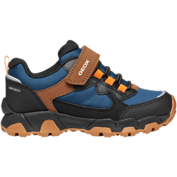 Geox J MAGNETAR B.B ABX B Chlapecké tenisky, modrá, velikost